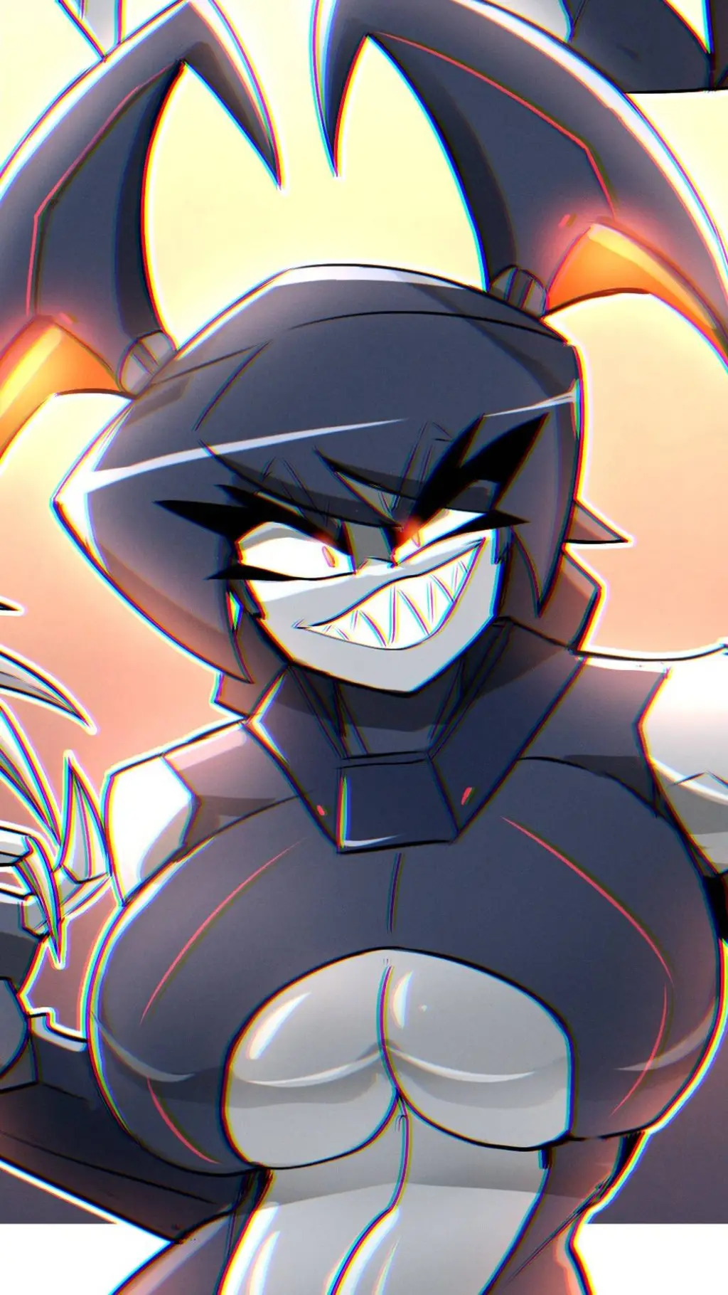 ai character: EVIL Jenny Wakeman background