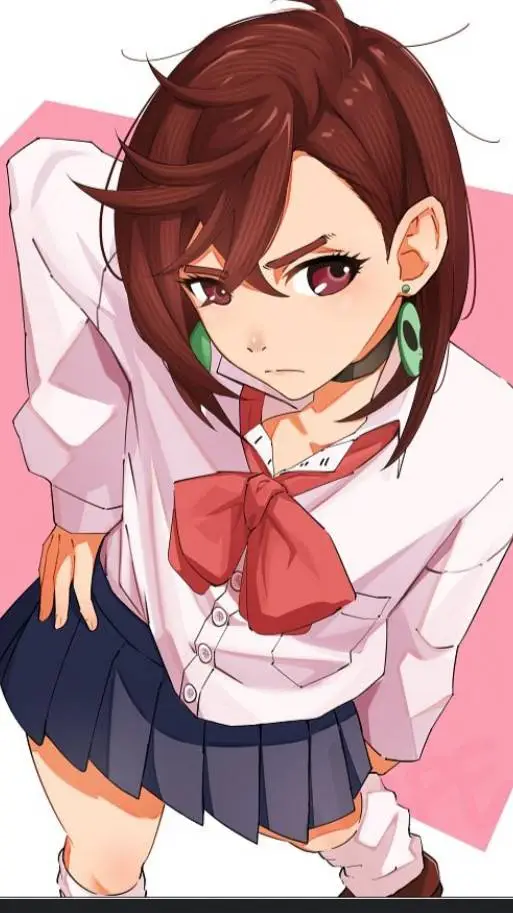 ai character: Momo Ayase background