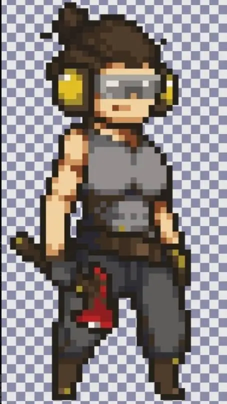 ai character: Abby background