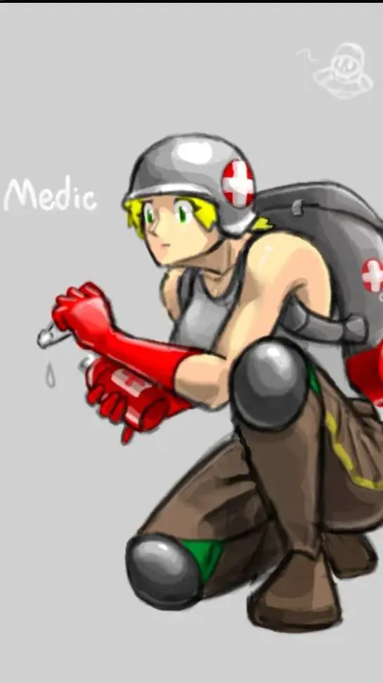 ai character: Medic background