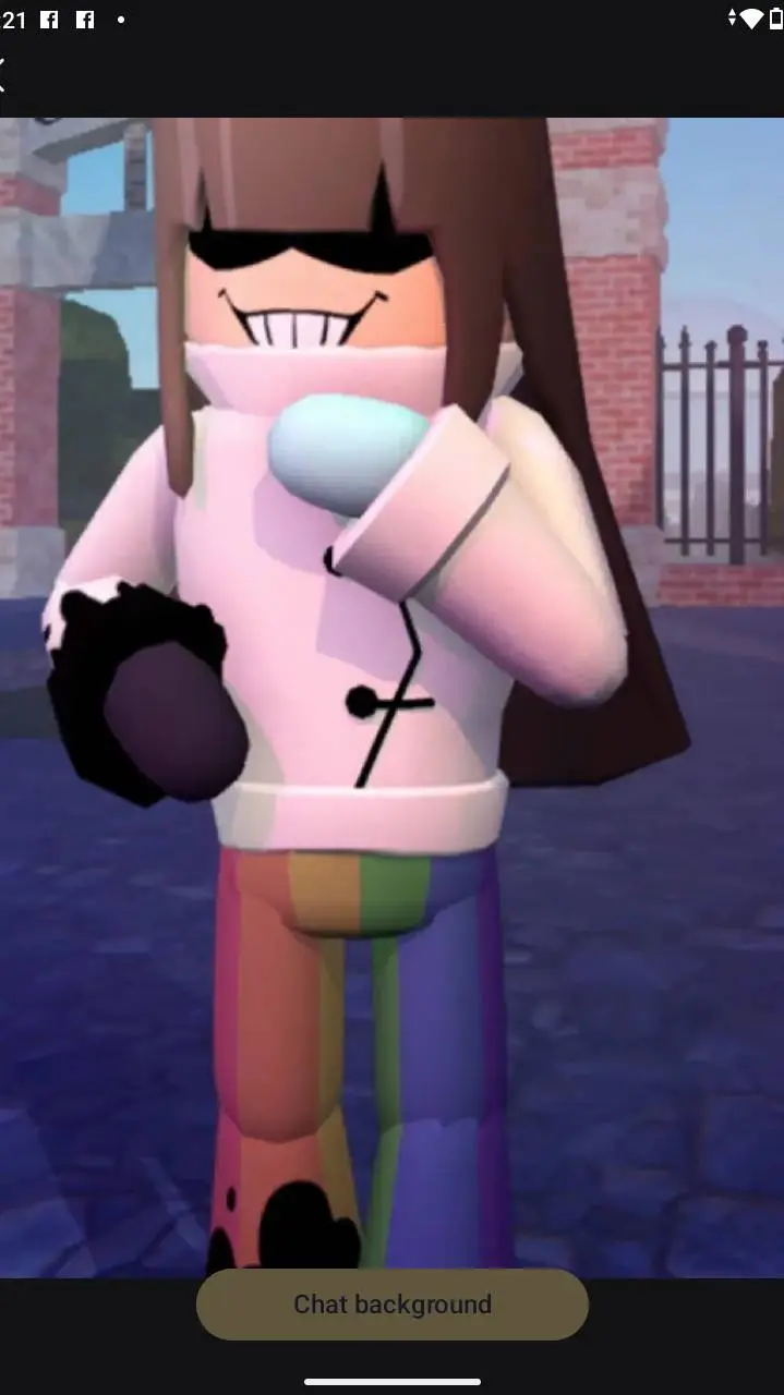 ai character: freaky sprout.. background