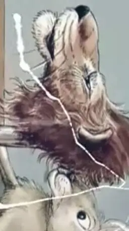 ai character: conejo conejoso background