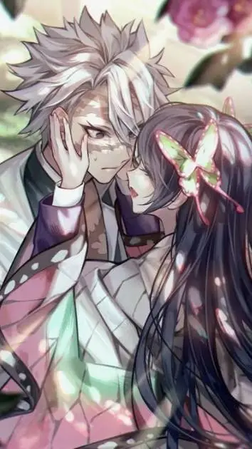 ai character: Sanemi x kanae  background