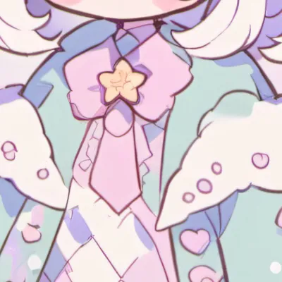 chat with ai character: 🌸￼cutie🌸 ￼