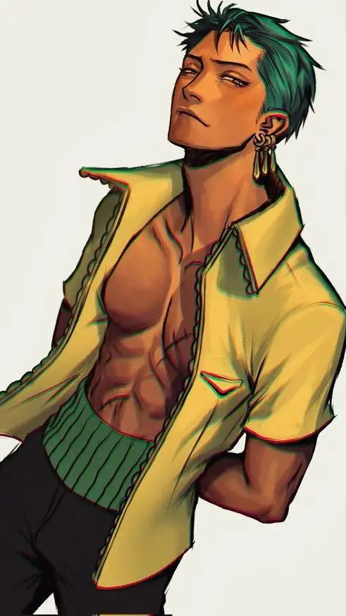 ai character: ☆Zoro☆ background