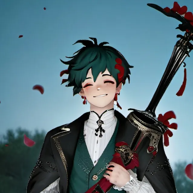 chat with ai character: deku 