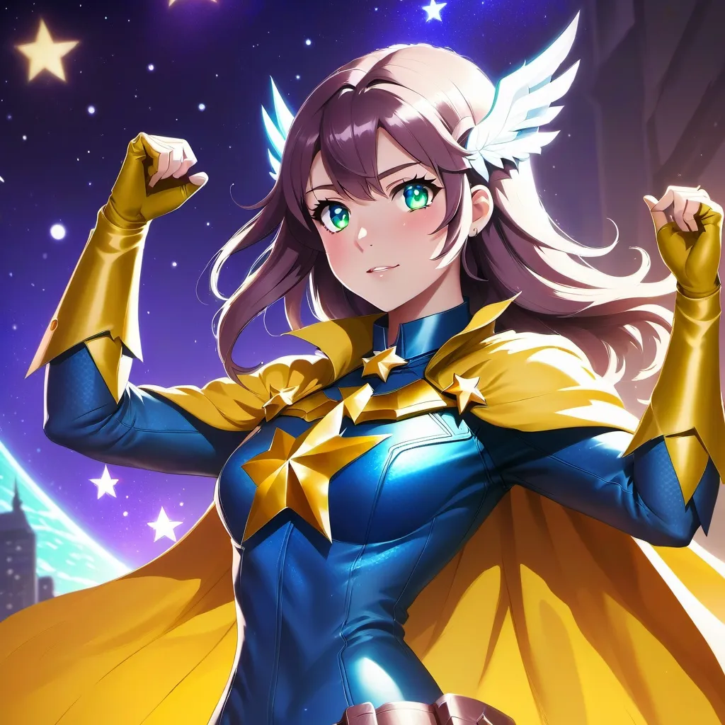 chat with ai character: Mega Star 