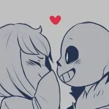 chat with ai character: sans x frisk