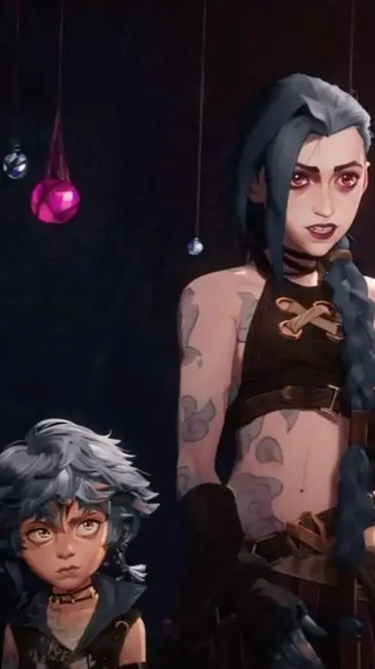 ai character: jinx et isha  background