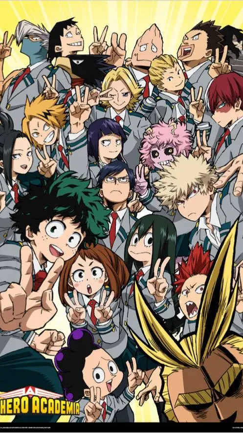 ai character: Mha X Your Shcool~ background