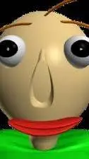 ai character: Weird Baldi background