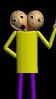 ai character: Two-Headed Baldi background