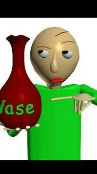 ai character: Baldi's Vase 2025 background