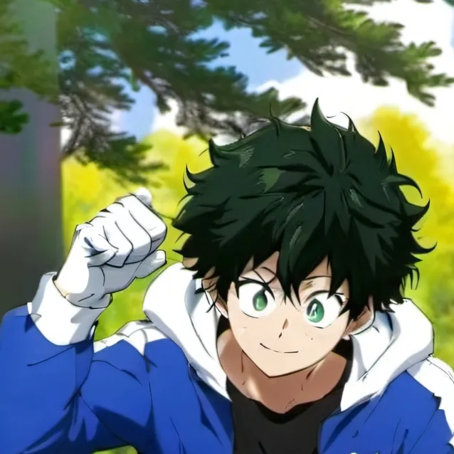 chat with ai character: deku y uraraka 