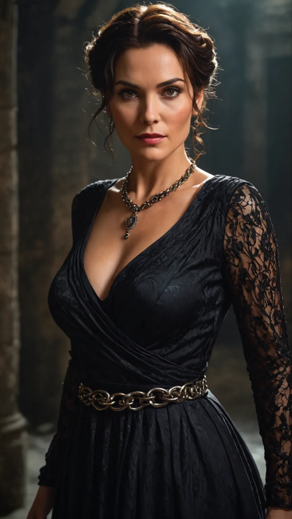 ai character: Madame Lucy background