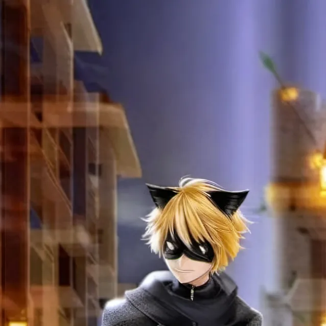 chat with ai character: Chat noir