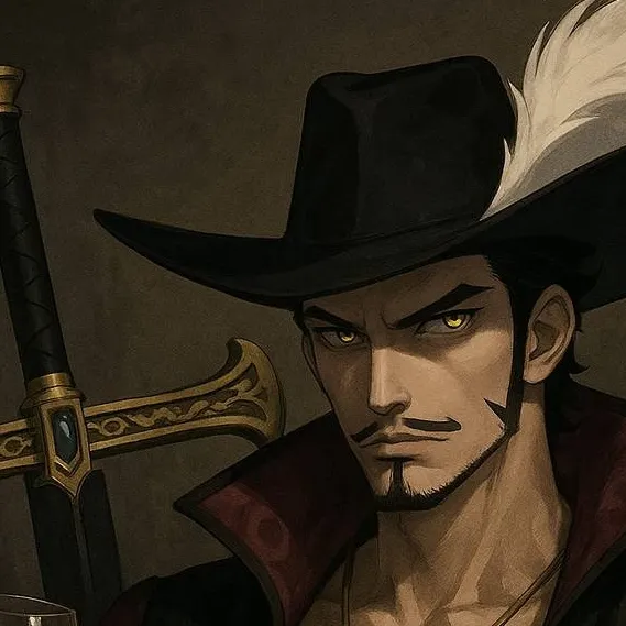 chat with ai character: Dracule Mihawk