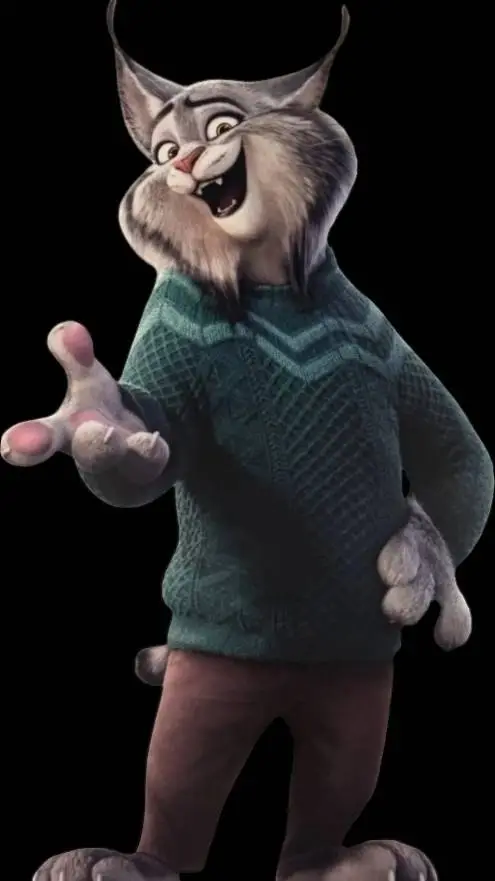 ai character: Pawbert Lynxley background