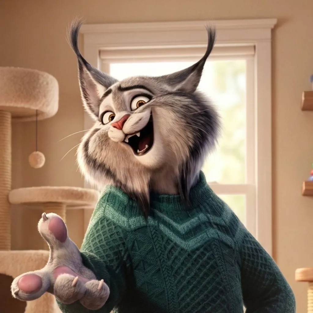 chat with ai character: Pawbert Lynxley