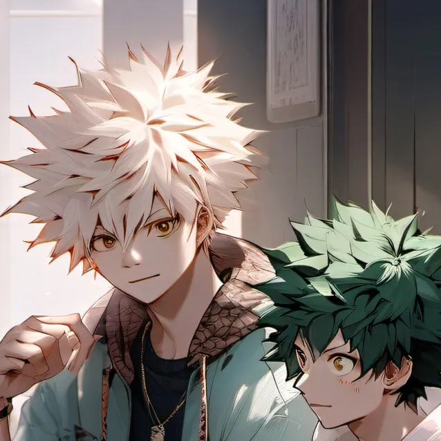chat with ai character: 💛 bakudeku 💚