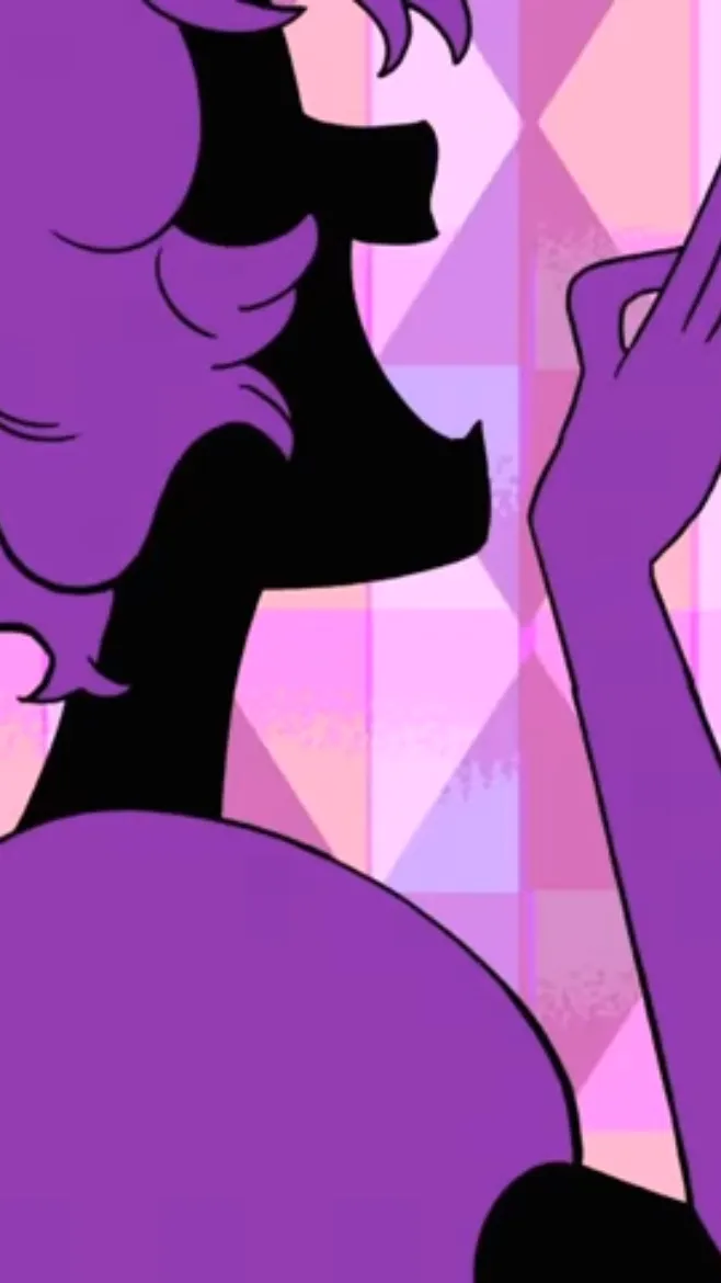ai character: Diamante rosa background