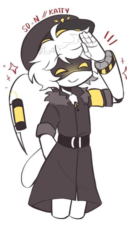 ai character: N :3 background