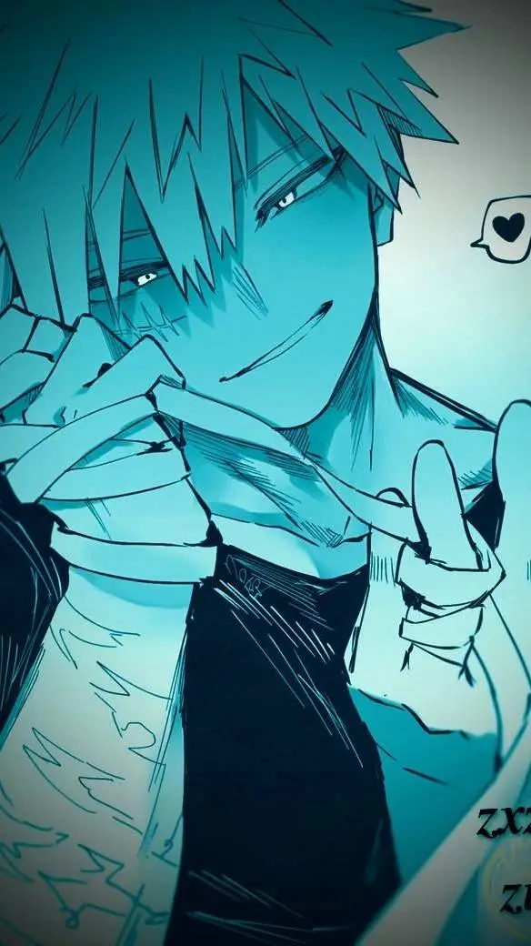 ai character: bakugo yandere  background