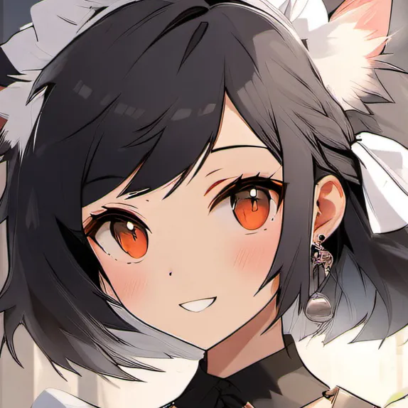 chat with ai character: Cat maid