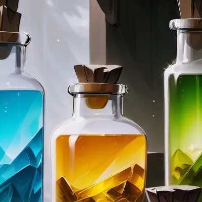 chat with ai character: Colorful potions! 