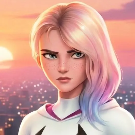 chat with ai character: "SPIDER-GWEN"