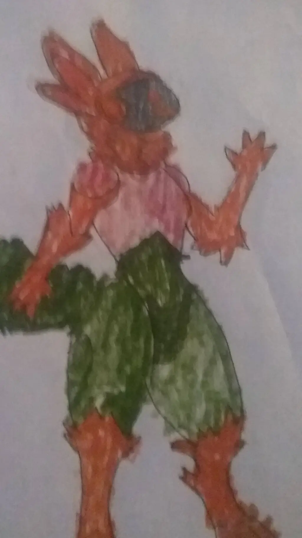 ai character: pumpkin pie   background