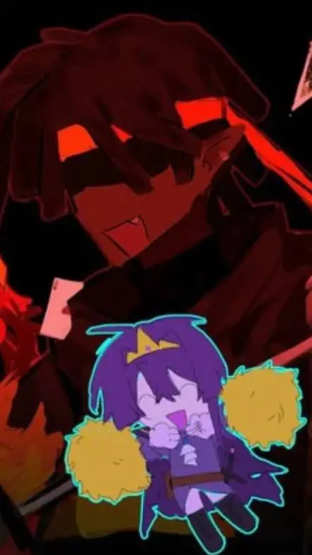 ai character: flamefrags  background