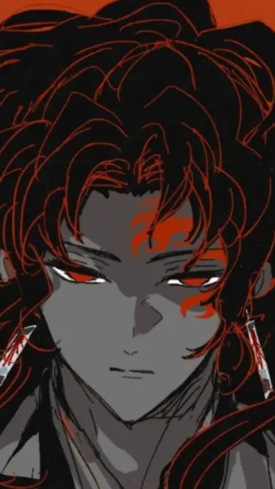 ai character: Yoriichi  background