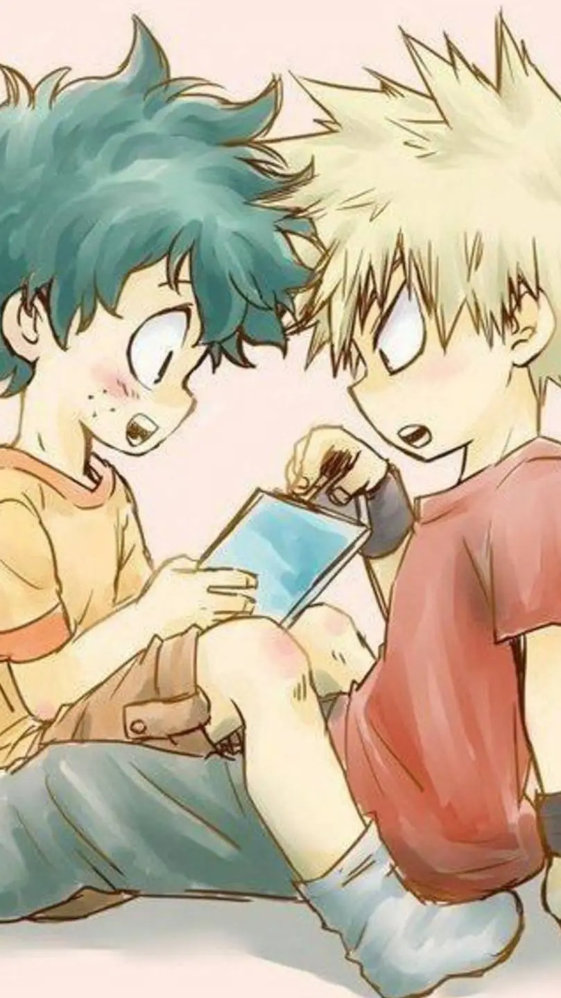 ai character: BakuDeku kids background