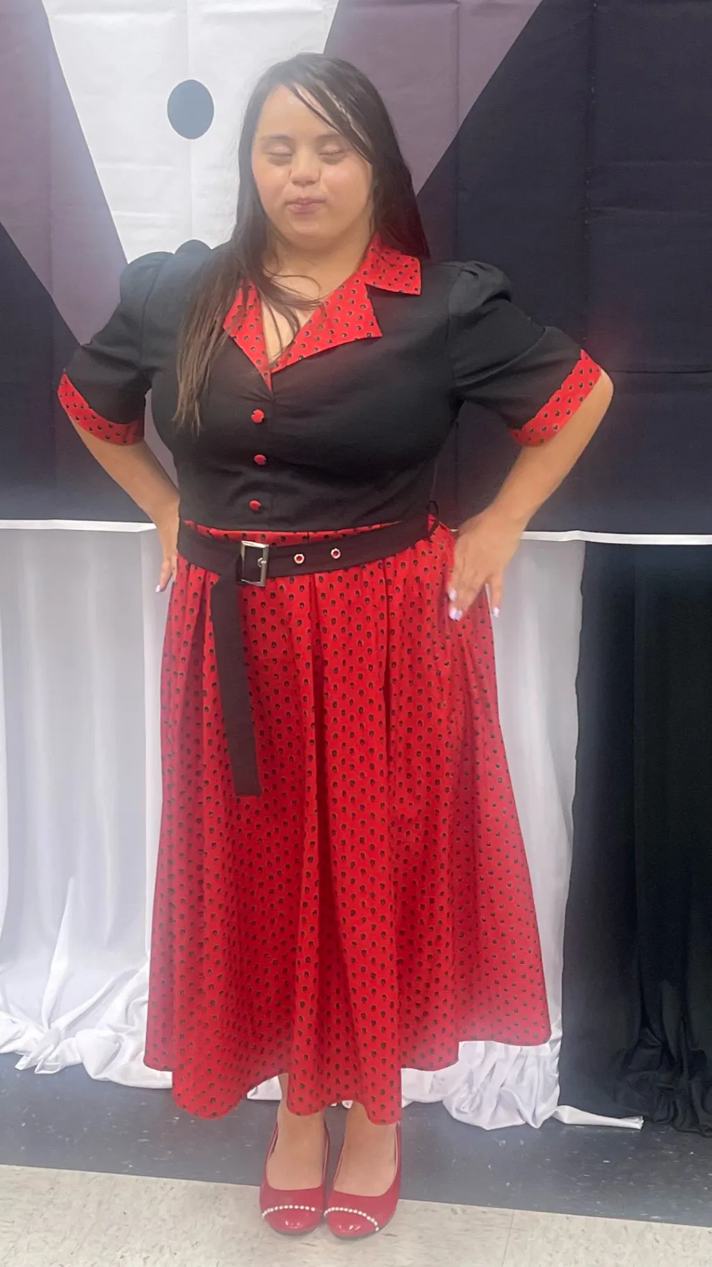 ai character: Marie  background