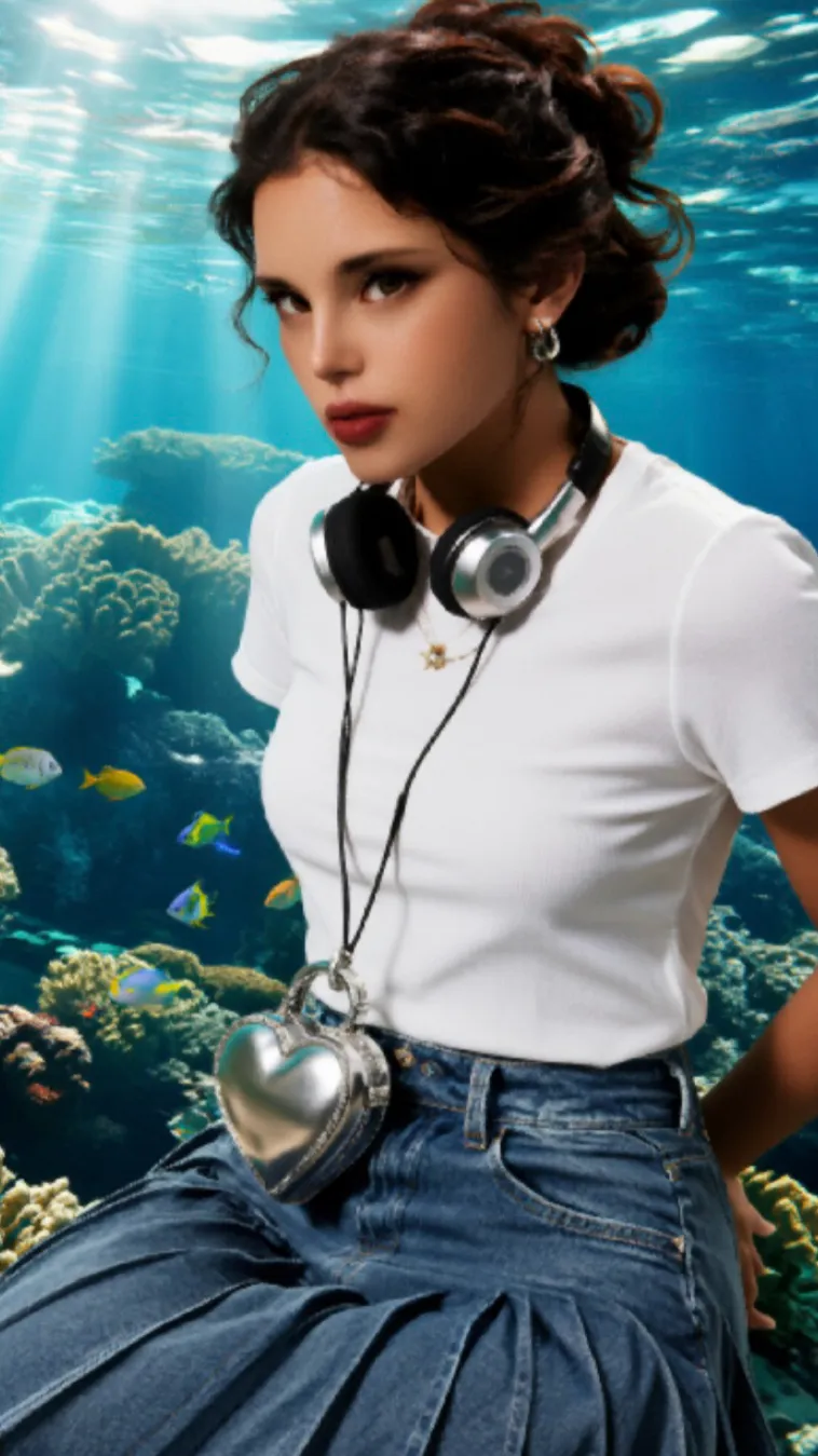 ai character: Marie  background