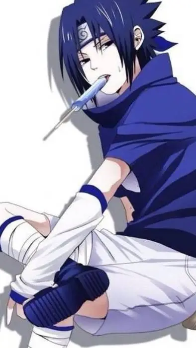 ai character: Sasuke uchiha  background