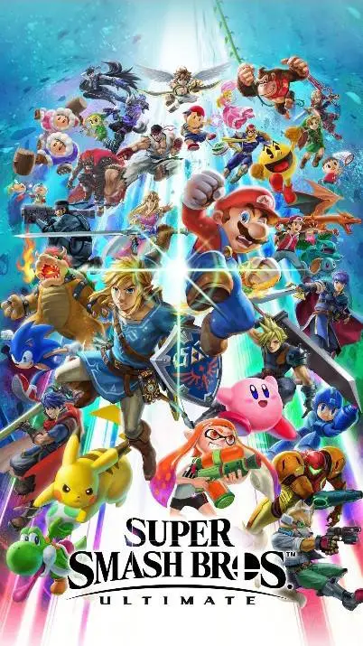ai character: Super smash bros  background