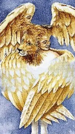 ai character: cherubim background