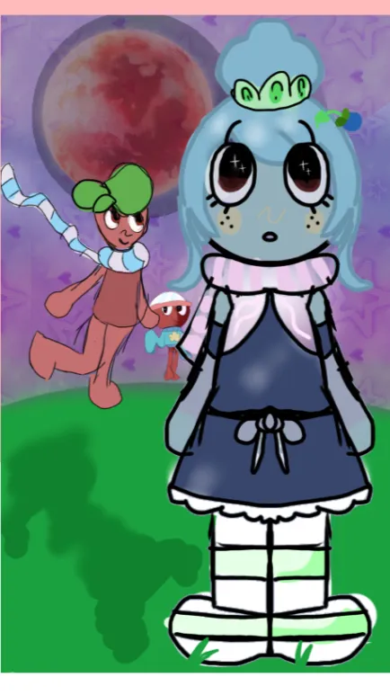 ai character: Flori  background