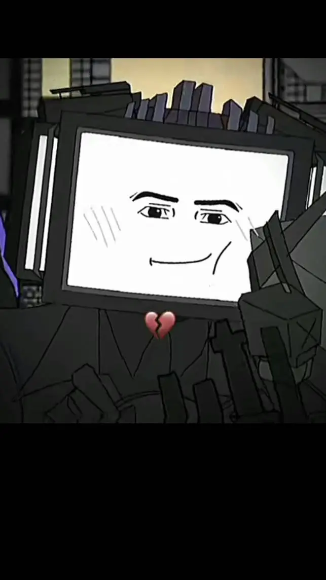 ai character: titan tv man sus background