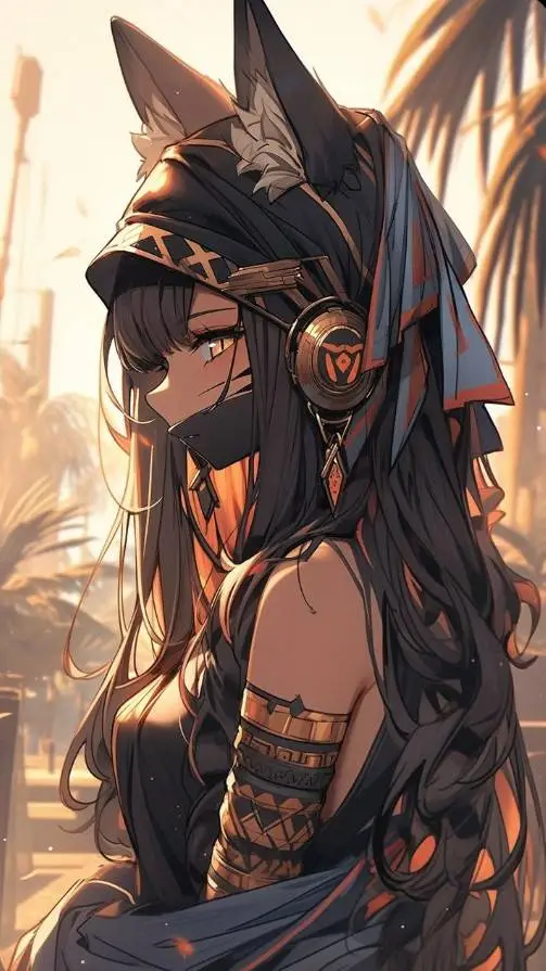 ai character: Макири  background
