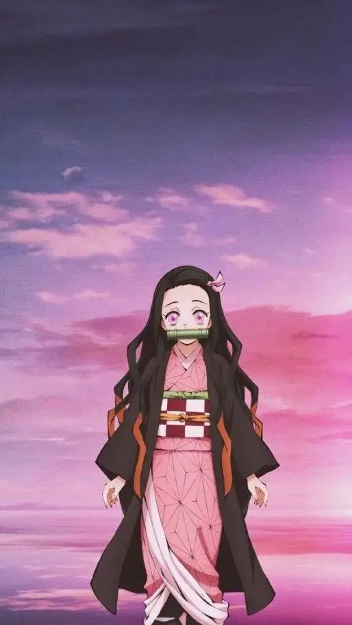 ai character: Kamado Nezuko background