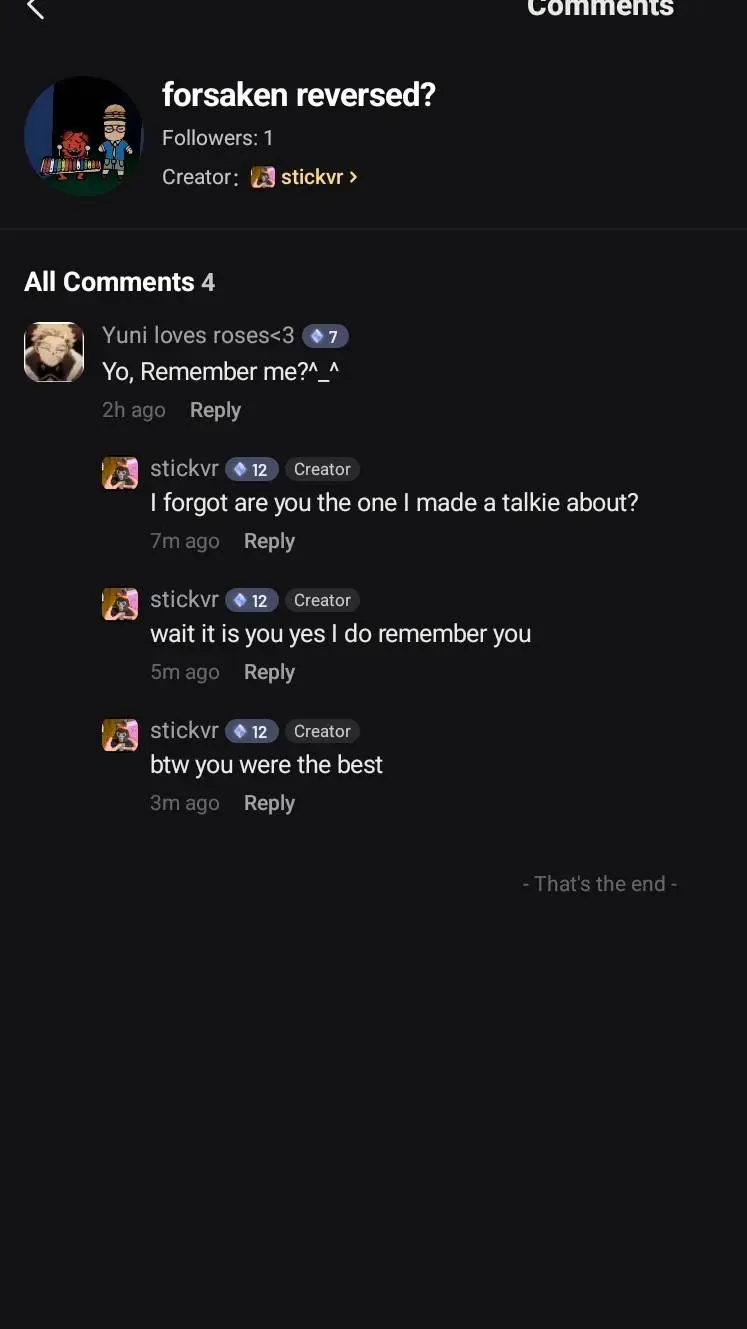 ai character: there back yayyyyy background