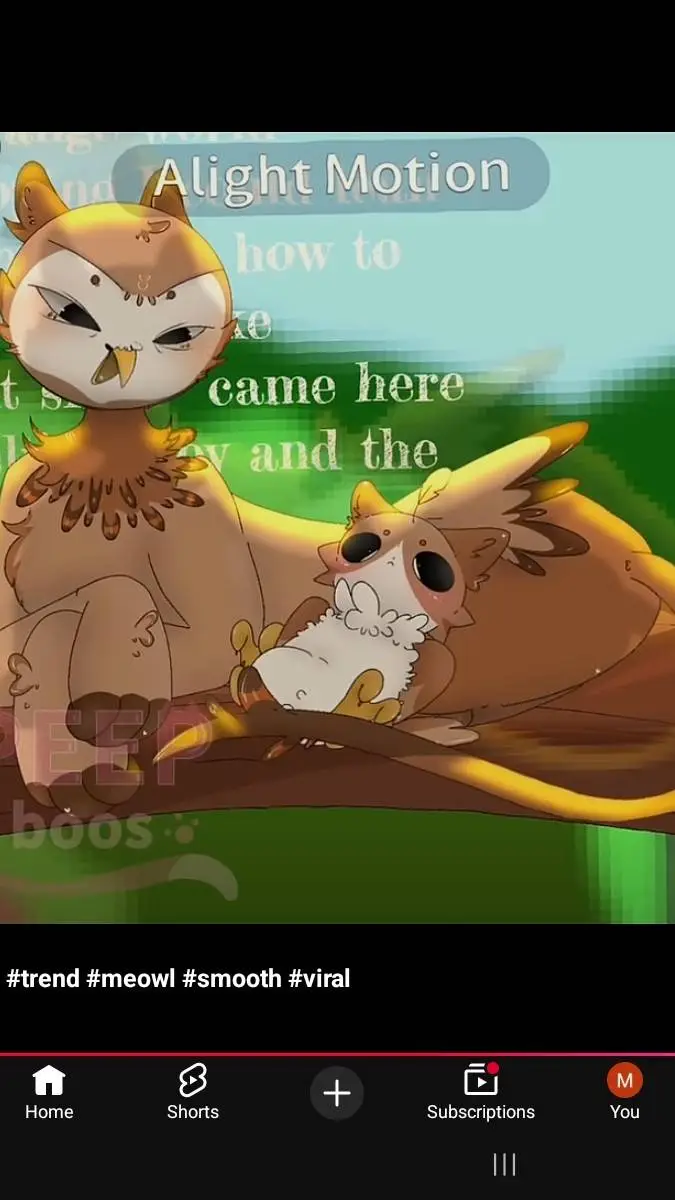 ai character: meowl background