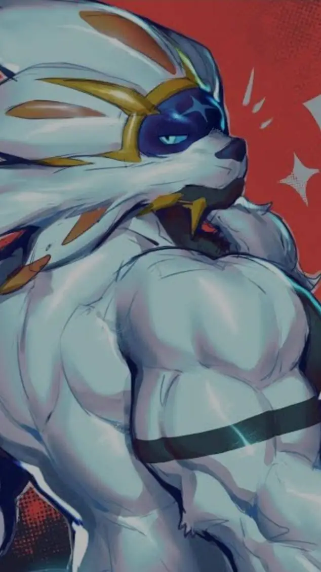 ai character: solgaleo background