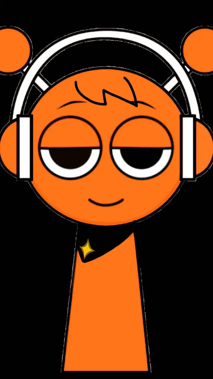 ai character: tangerine(sprunki) background