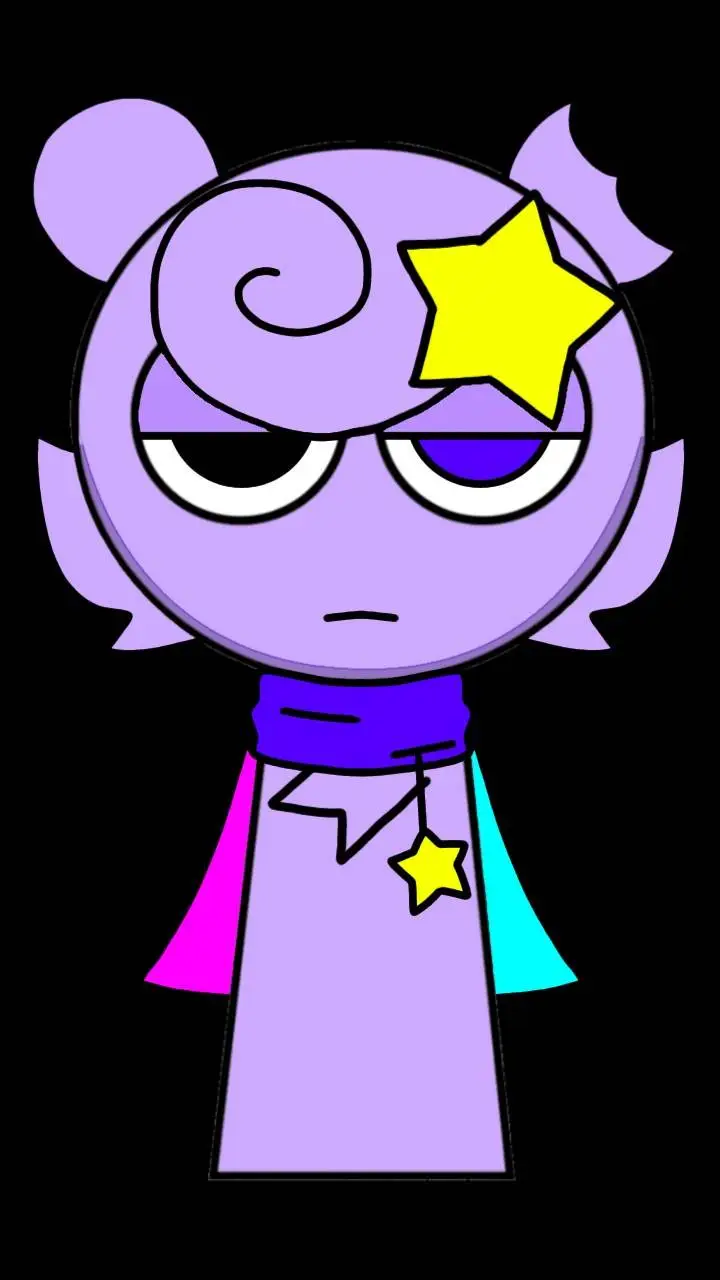 ai character: neon demi(sprunki) background