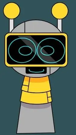 ai character: Fun bot ; Pyra.  background
