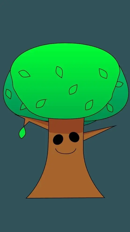 ai character: Mr Tree ; Pyra.  background